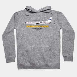 Boeing B737-900ER - Continental Airlines "Retro Colours" Hoodie